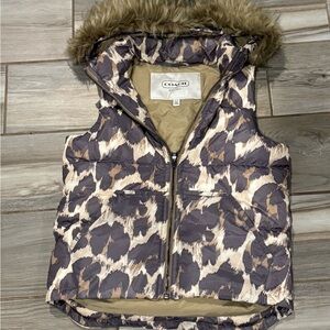 COACH puffer vest XS